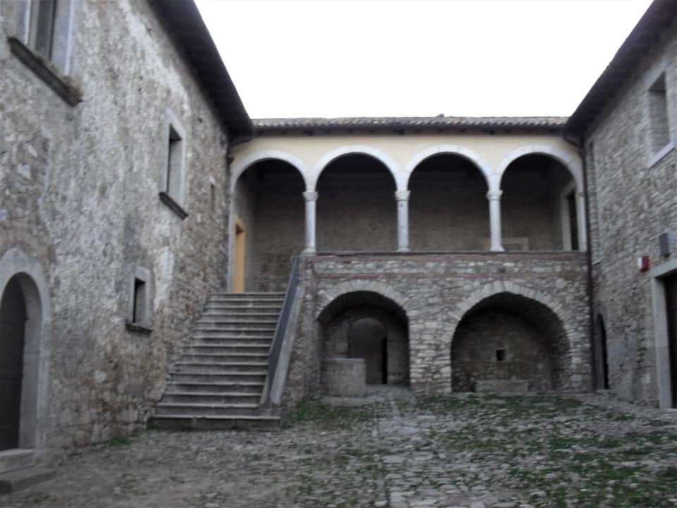 Corte interna del Castello dopo il restauro